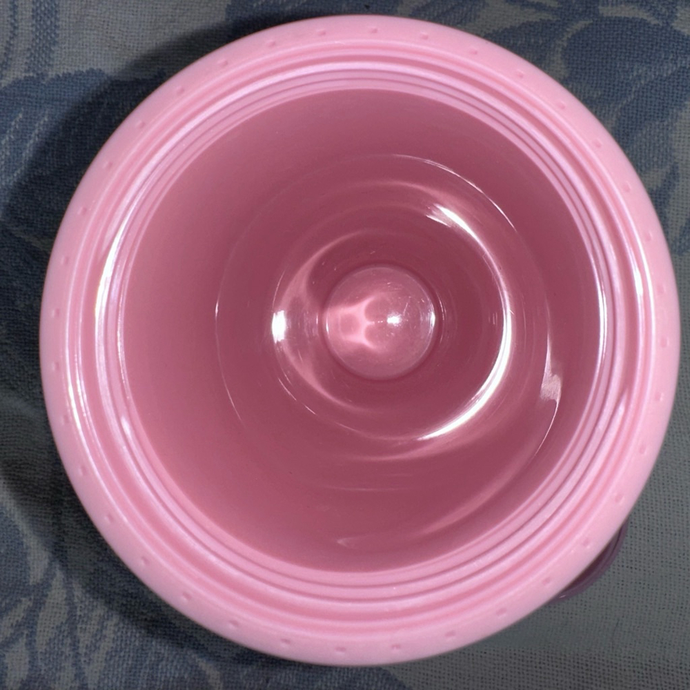 Starbucks Christmas Pink Red Green Glitter Wavy Swirl Cold Cup Tumbler 24oz - Picture 5 of 7
